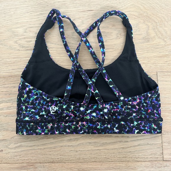(4) multicolored lululemon bra - Picture 2 of 3